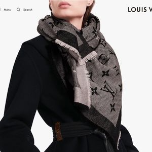 Louis Vuitton Neo Natté Monogram Shawl - Brand New